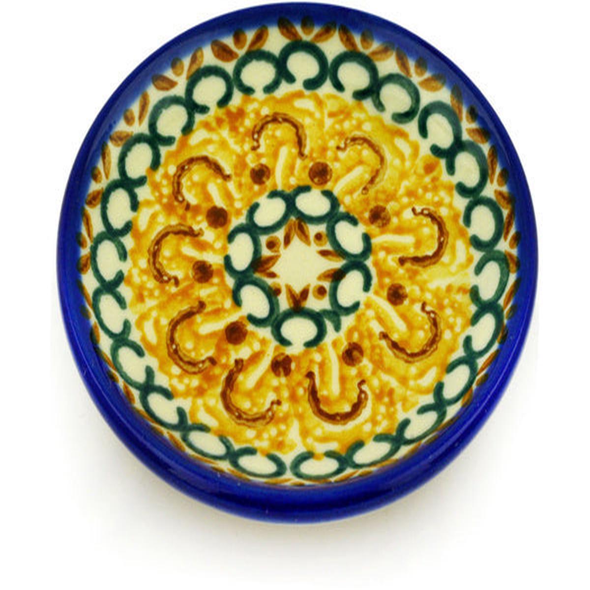 Mini Plate, Coaster plate 4" Buena Vista Theme