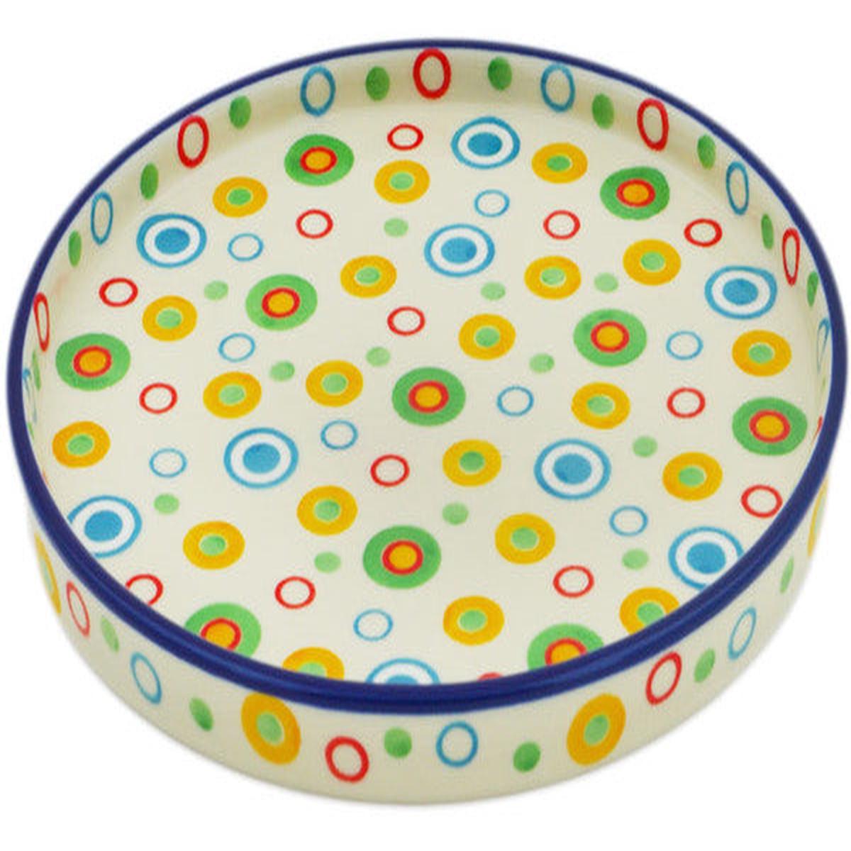 Platter 8" Retro Olives Theme UNIKAT