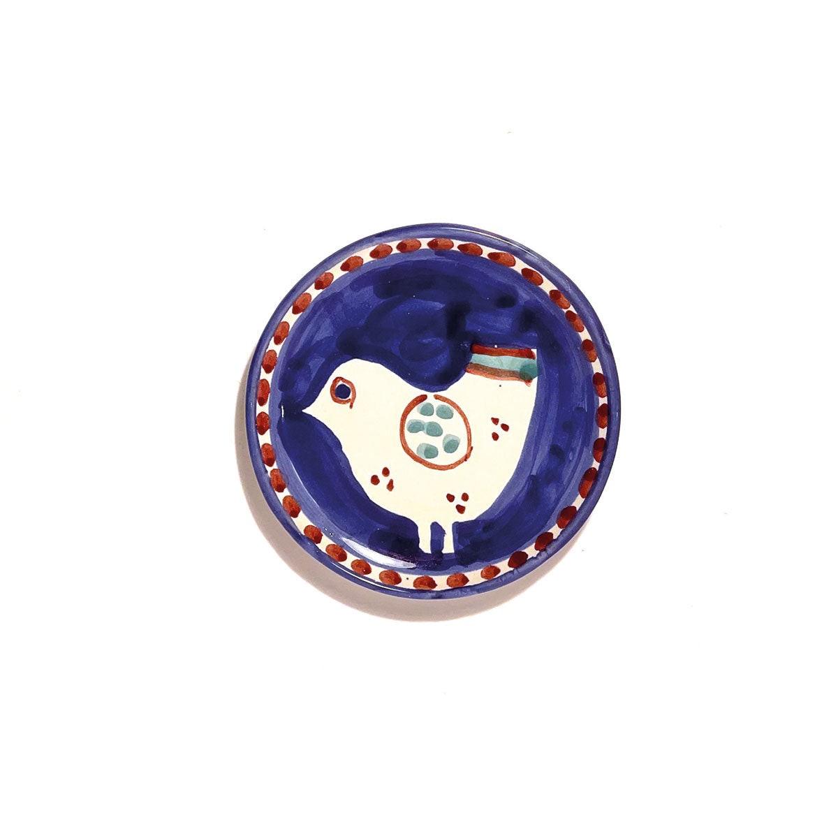 Amalfi Blue - Green Gallina Mini Oil - Dip Plate