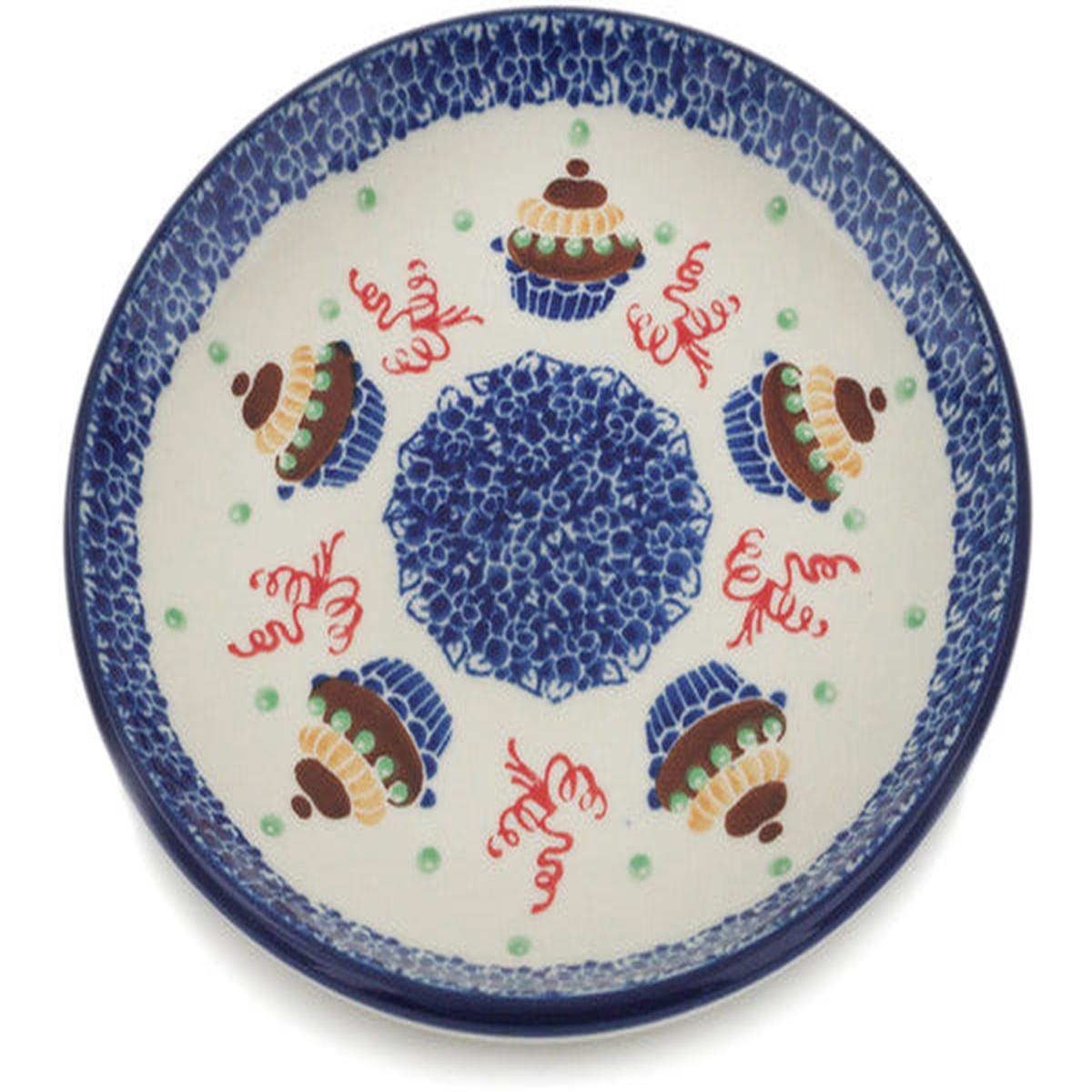 Toast Plate 6" Birthday Cupcakes Theme