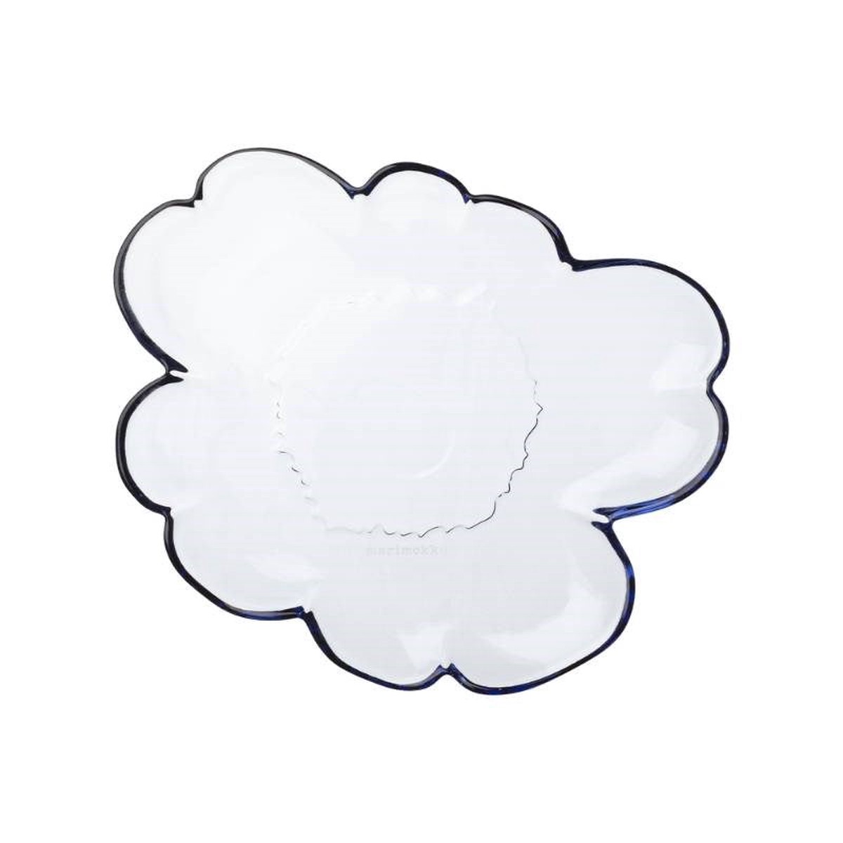 Unikko Glass plate 20cm in lavender