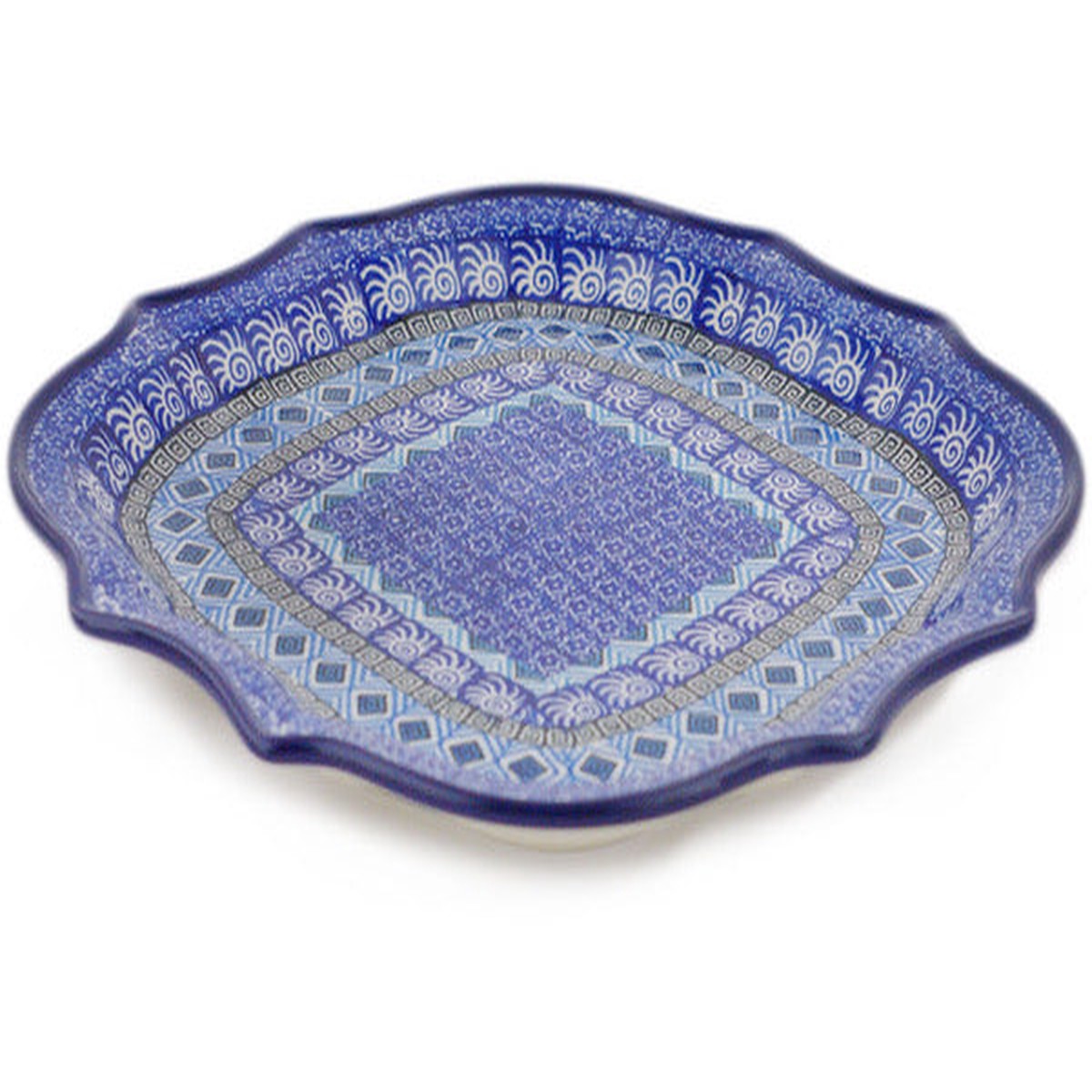 8 Point Plate 10" Aztec Sky Theme