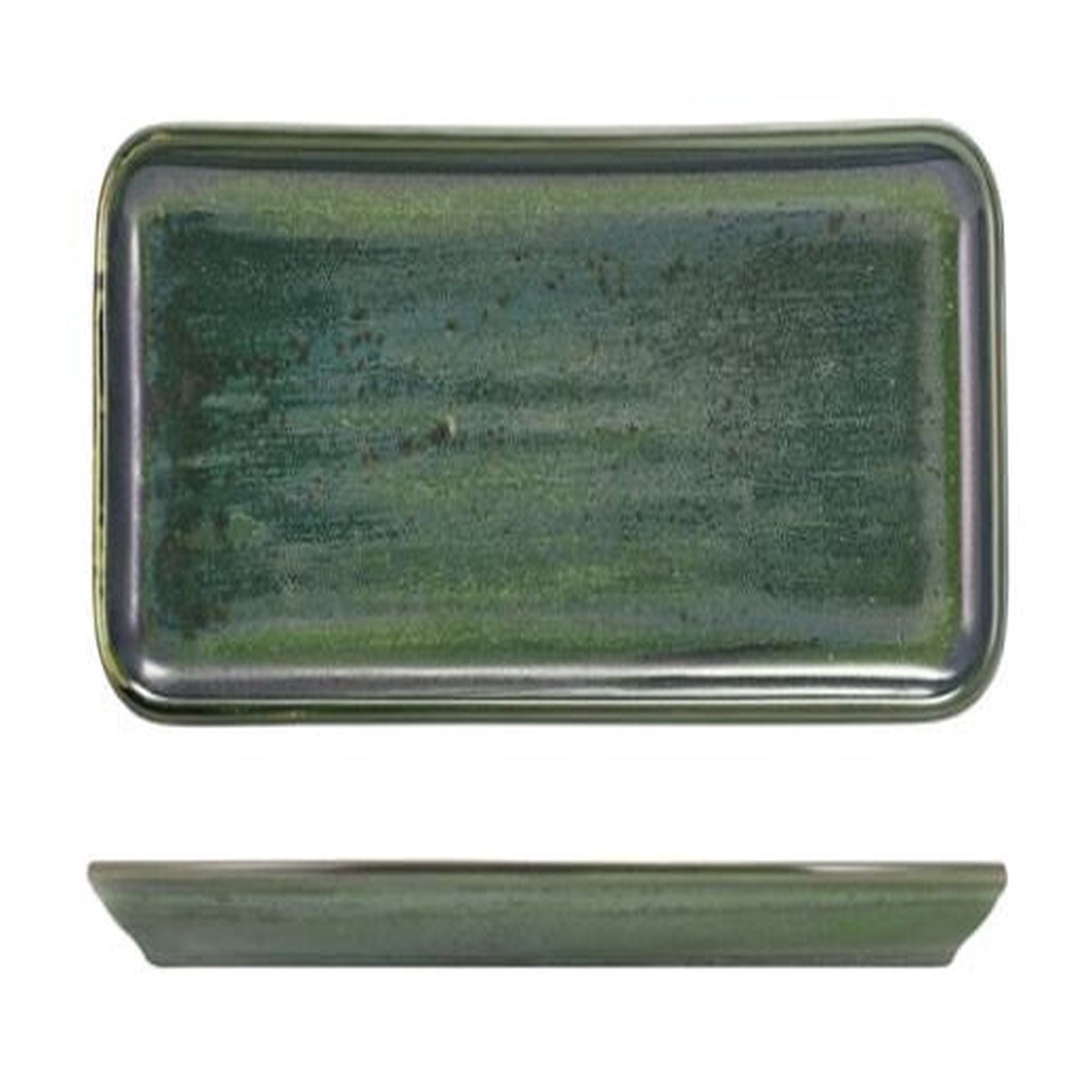 Terra Porcelain Rectangular Platter 27cm X 12.5cm (Box Of 6)