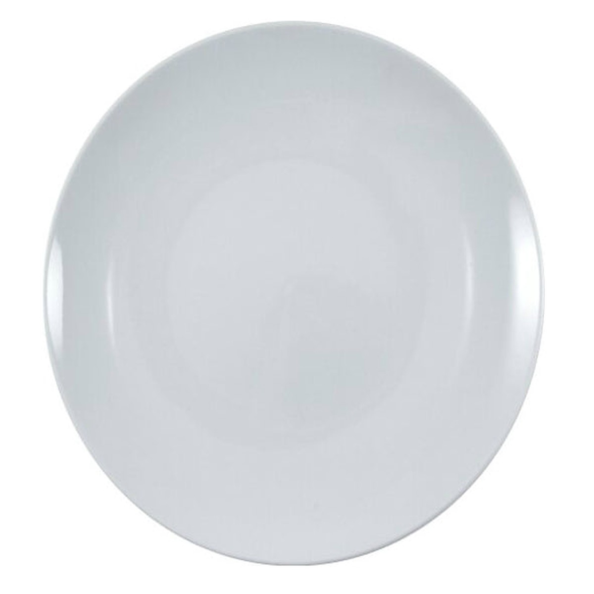 Big Kitchen 822/2 Coupe White Porcelain Salad Plate, 7-1/2"