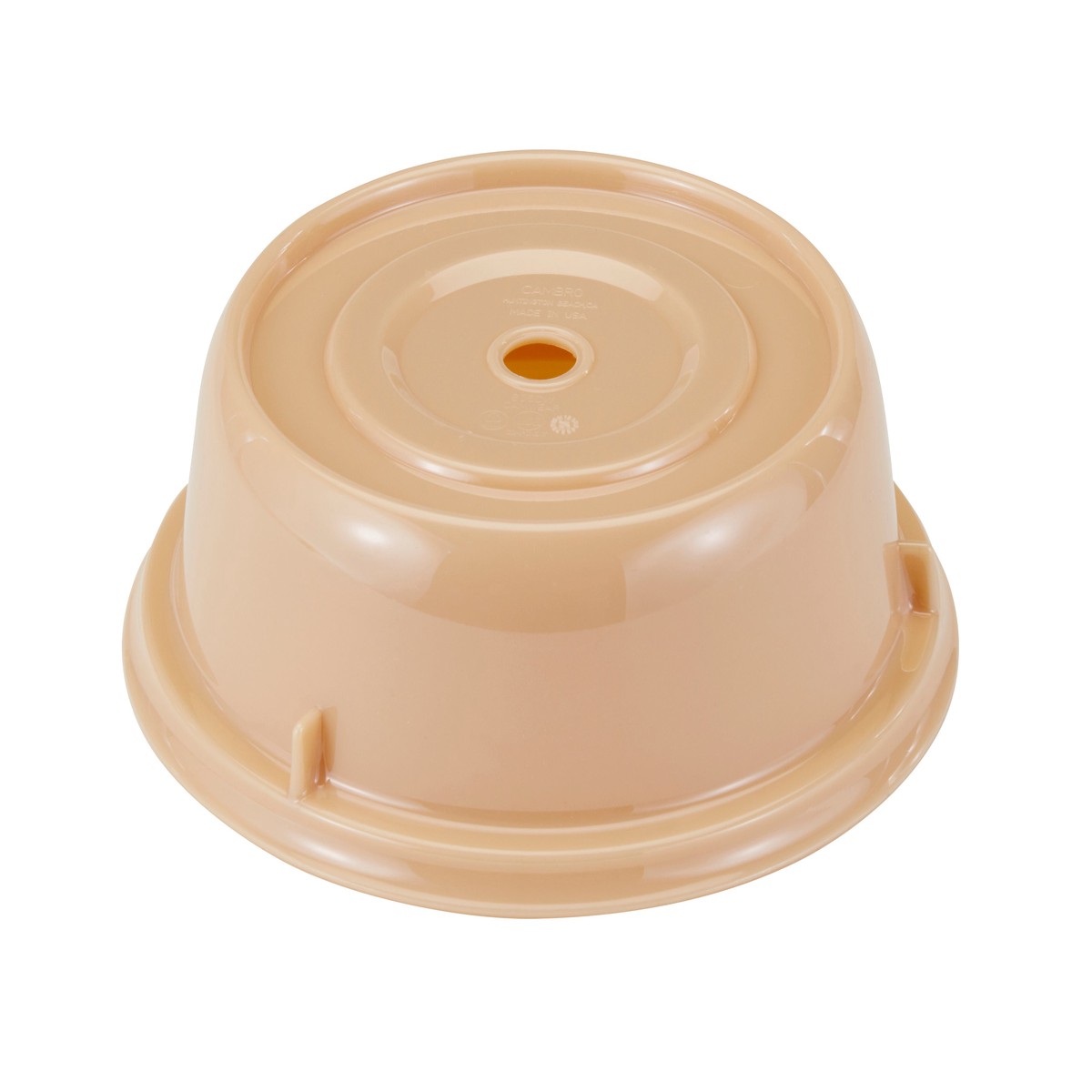 Cambro Camwear Camcovers Plate Cover, 9.5", Beige
