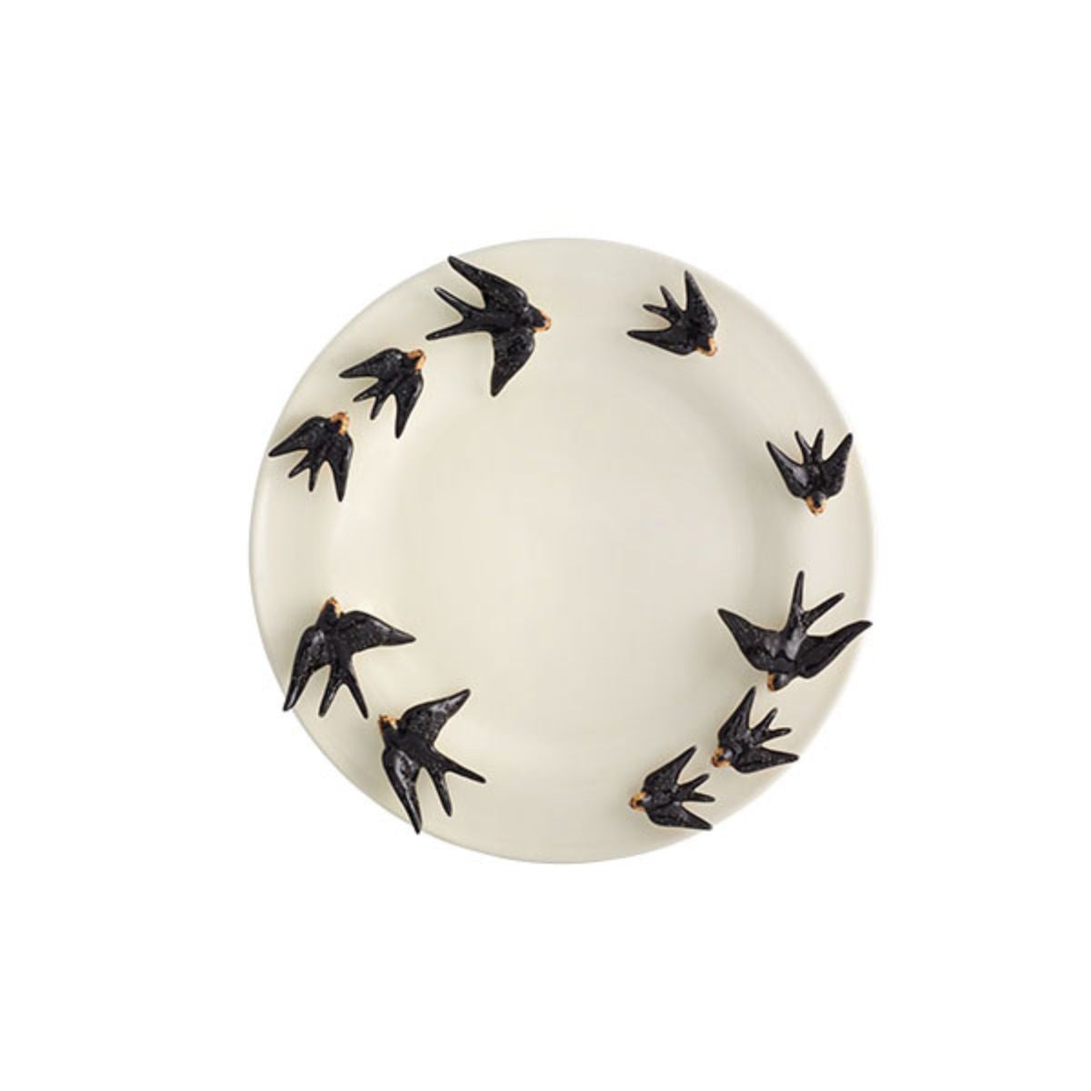 Bordallo Pinheiro Swallows Large Plate