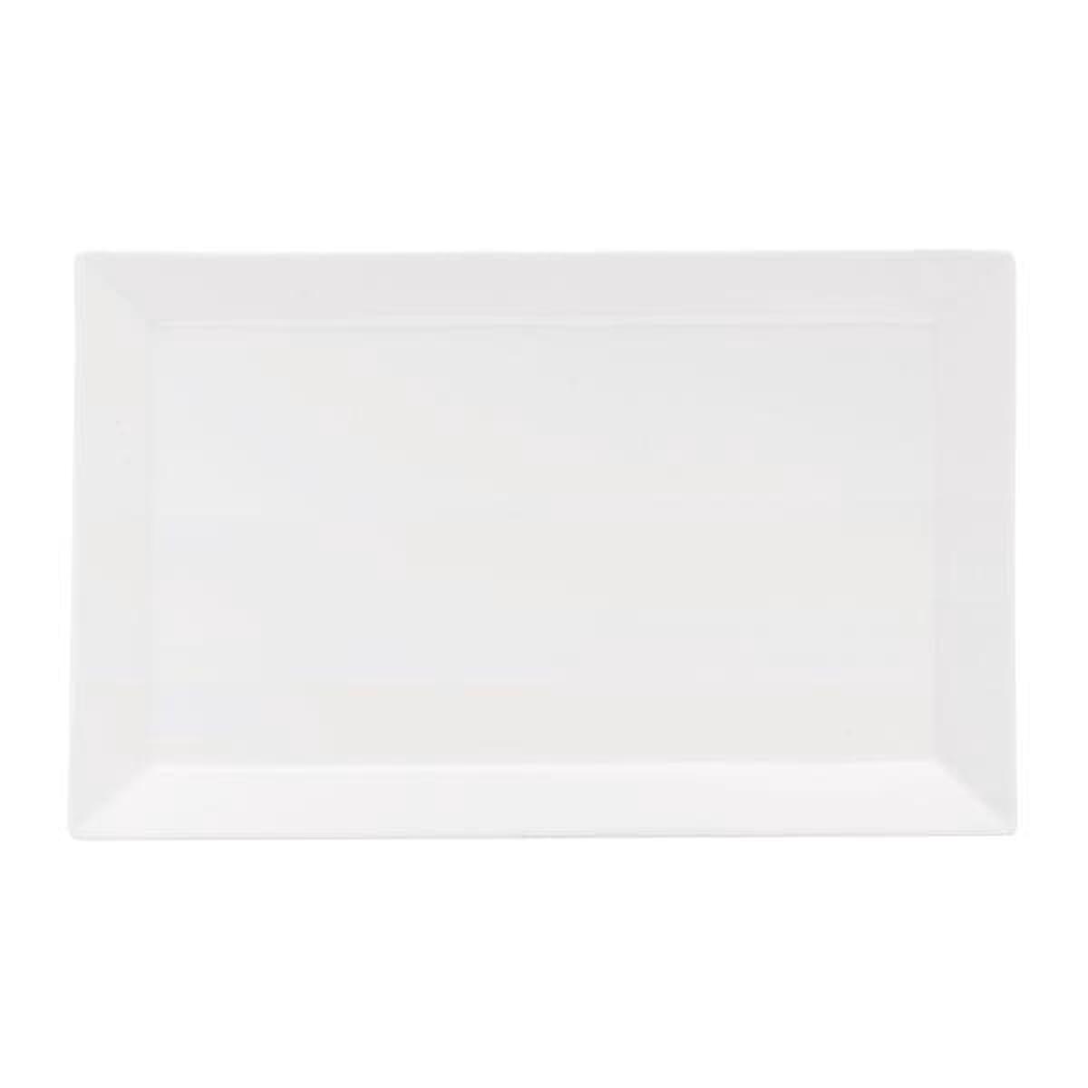 TUSCANY MELAMINE Platter 340mm - White (Set of 12)