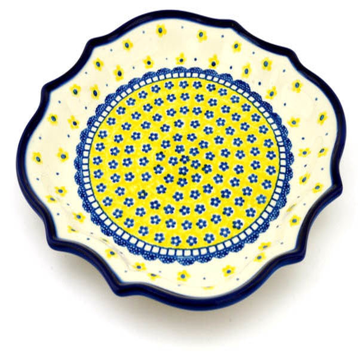 8 Point Plate 10" Sunshine Theme
