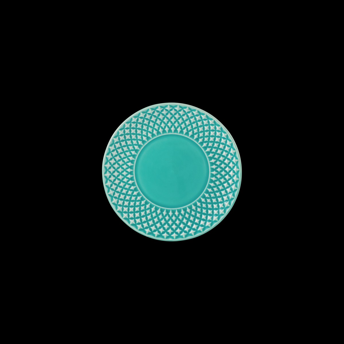 Bordallo Pinheiro Bicos Mint Bread Plate