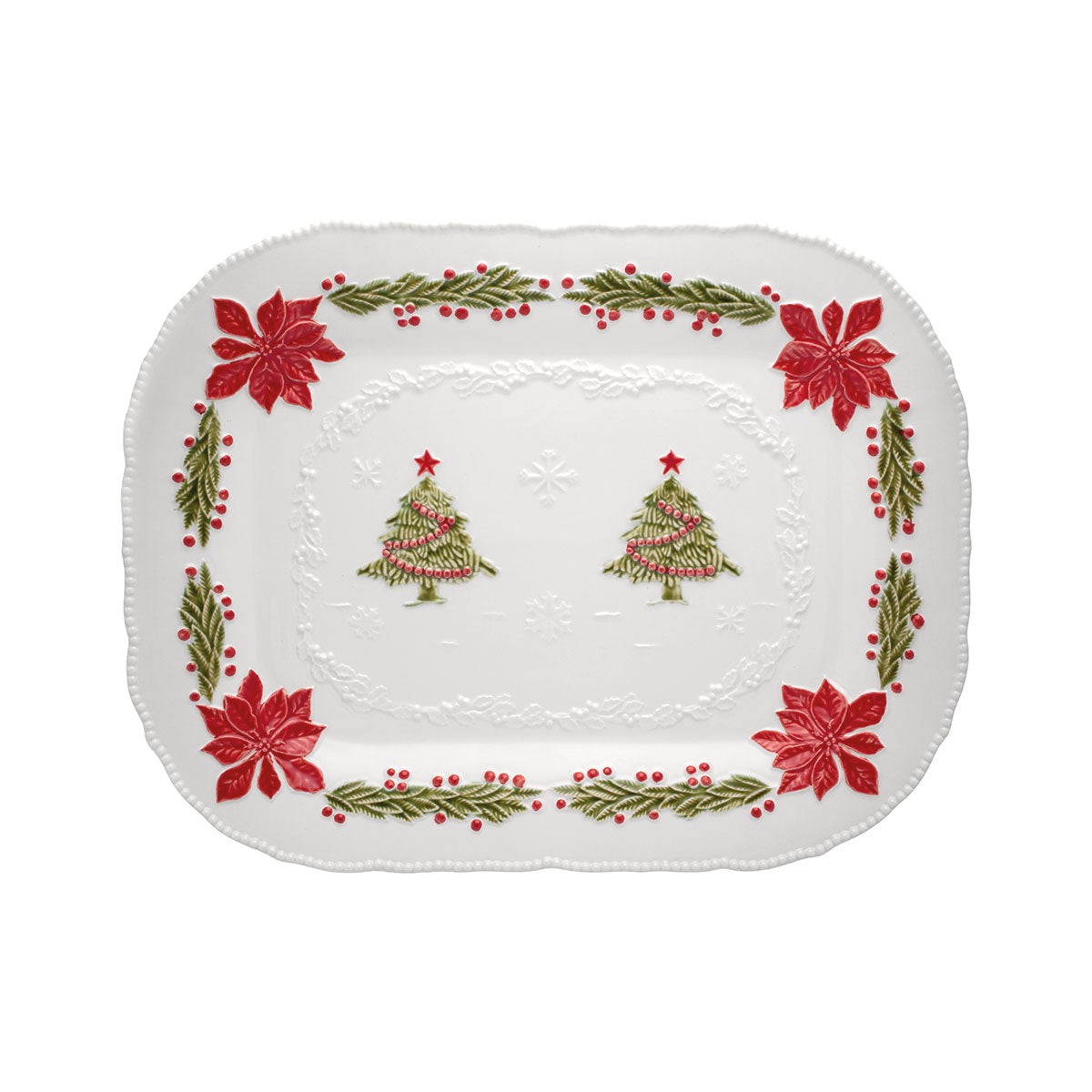 Bordallo Pinheiro Noel Platter - Large