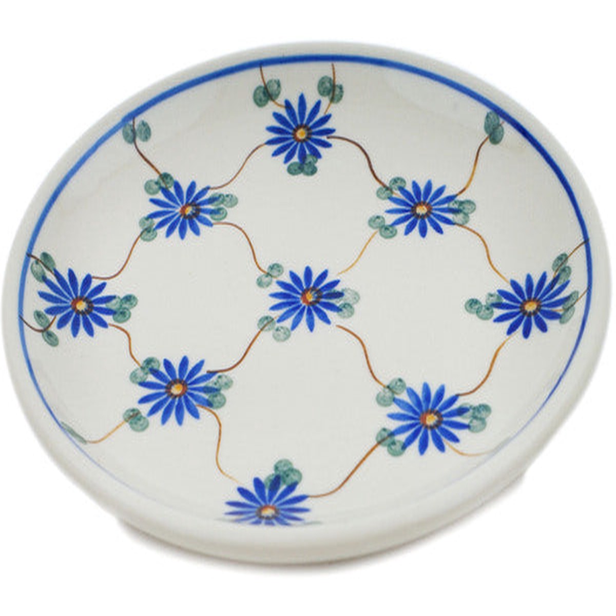 Toast Plate 6" Aster Trellis Theme