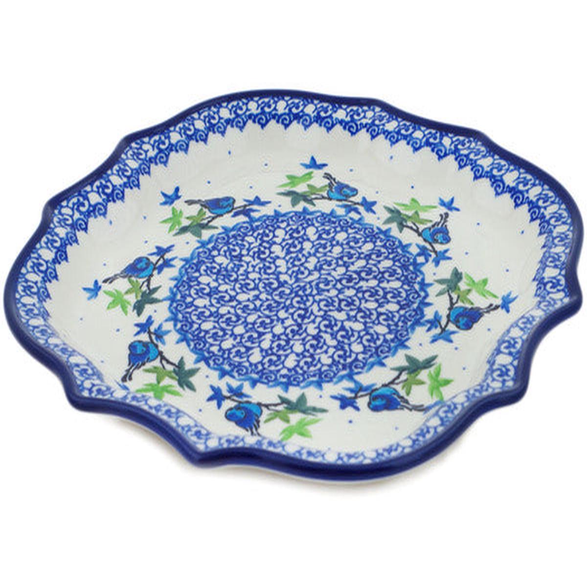 8 Point Plate 10" Birdy Babies Theme