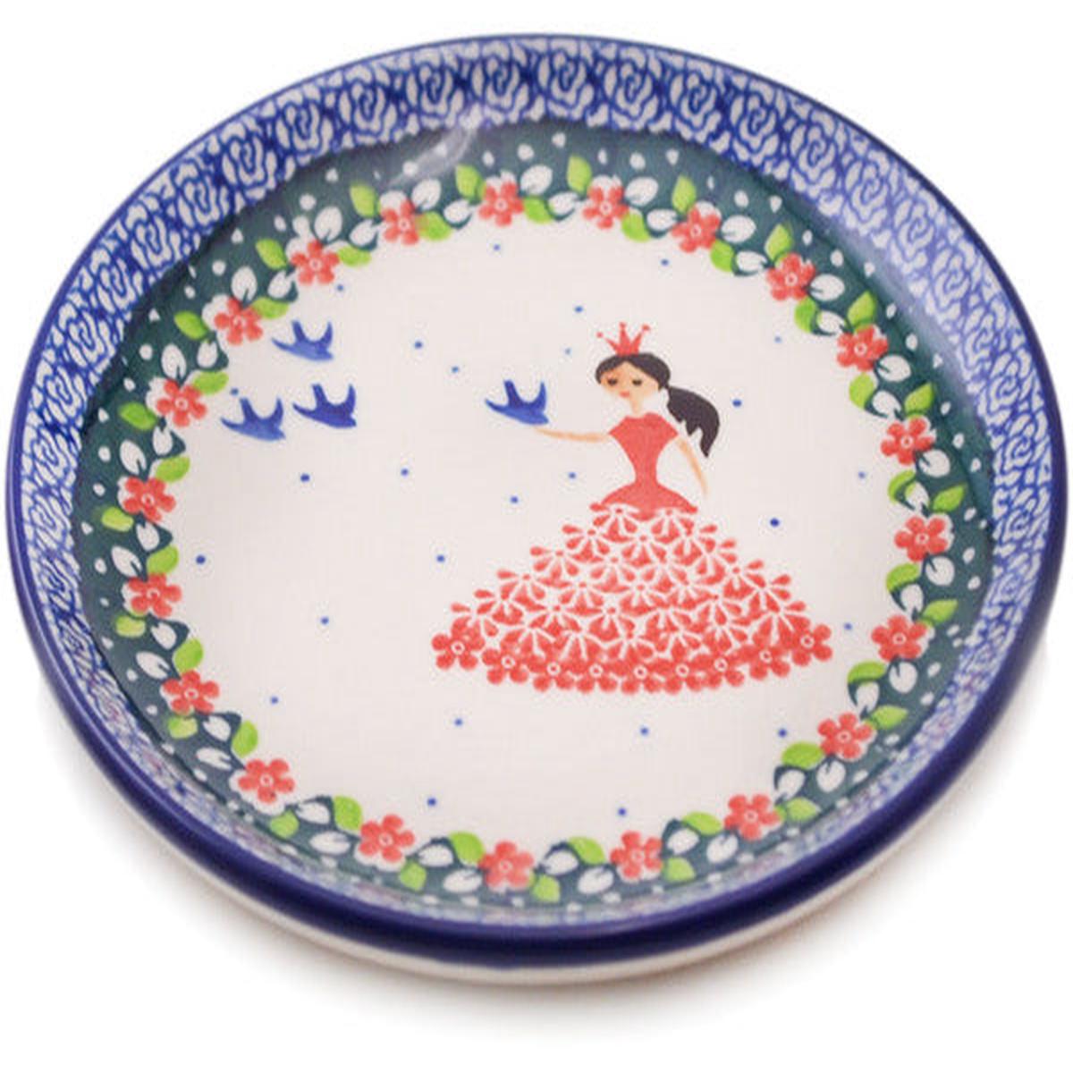 Toast Plate 6" Bird Princess Theme