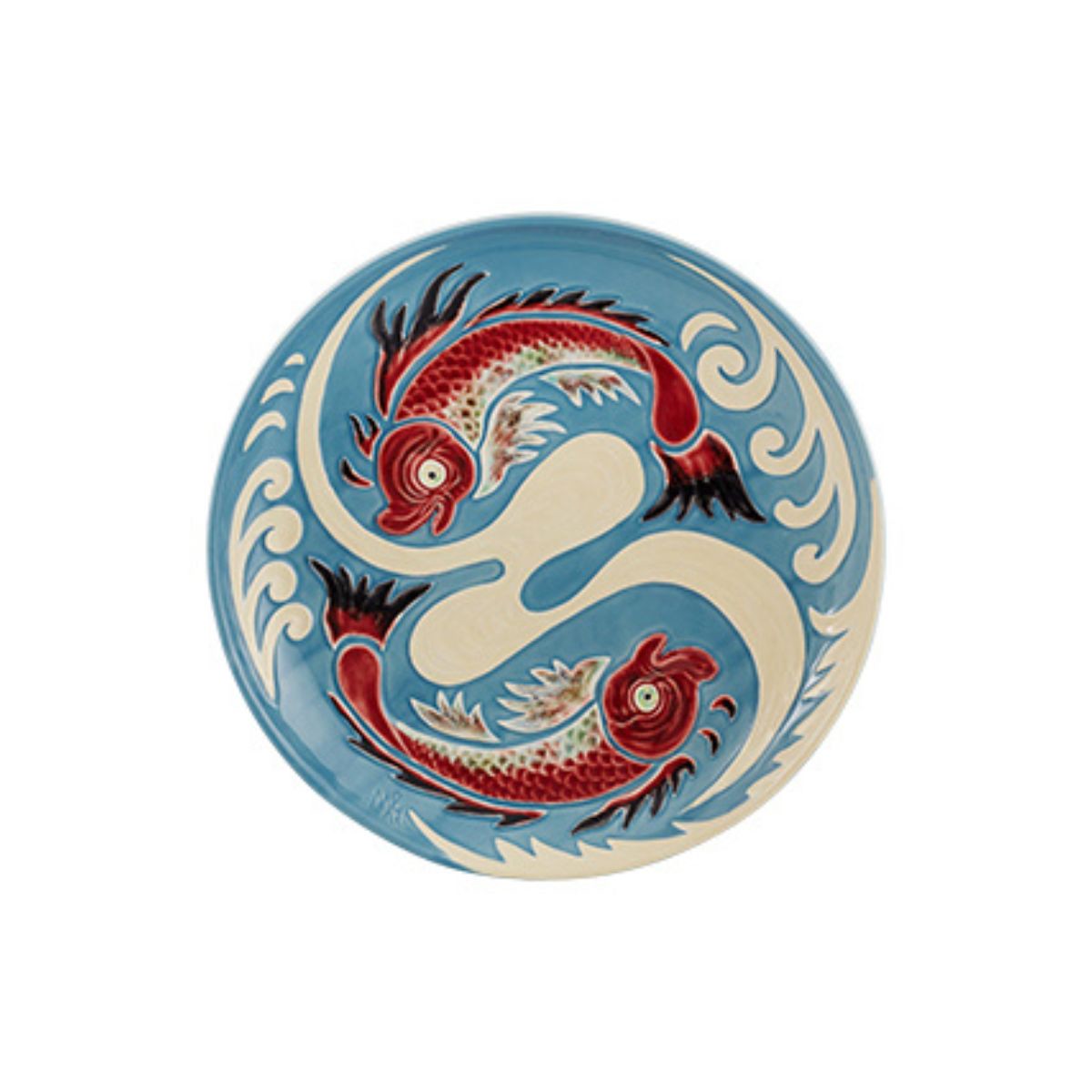Bordallo Pinheiro Art Plate - Fish