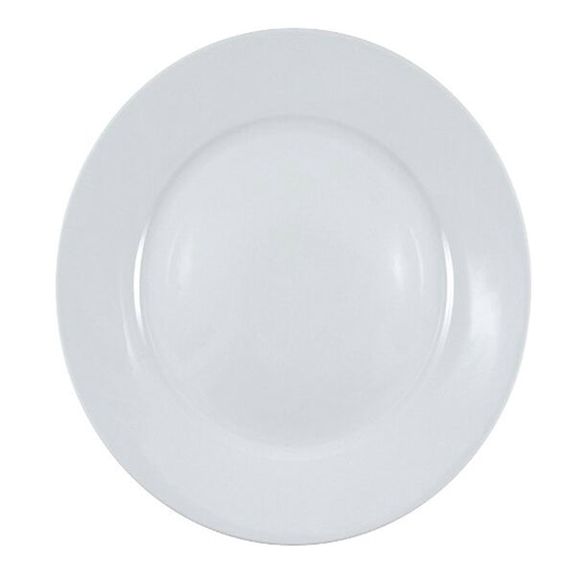 Big Kitchen 823/1 Rim Dinnerware Porcelain Buffet Plate, 10-1/2"