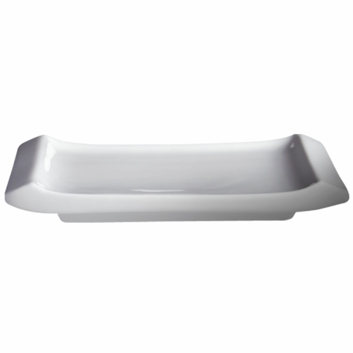 Cameo Square Rectangle Platter Hefty, 8 1/2" x 5 3/4" (24-pack)