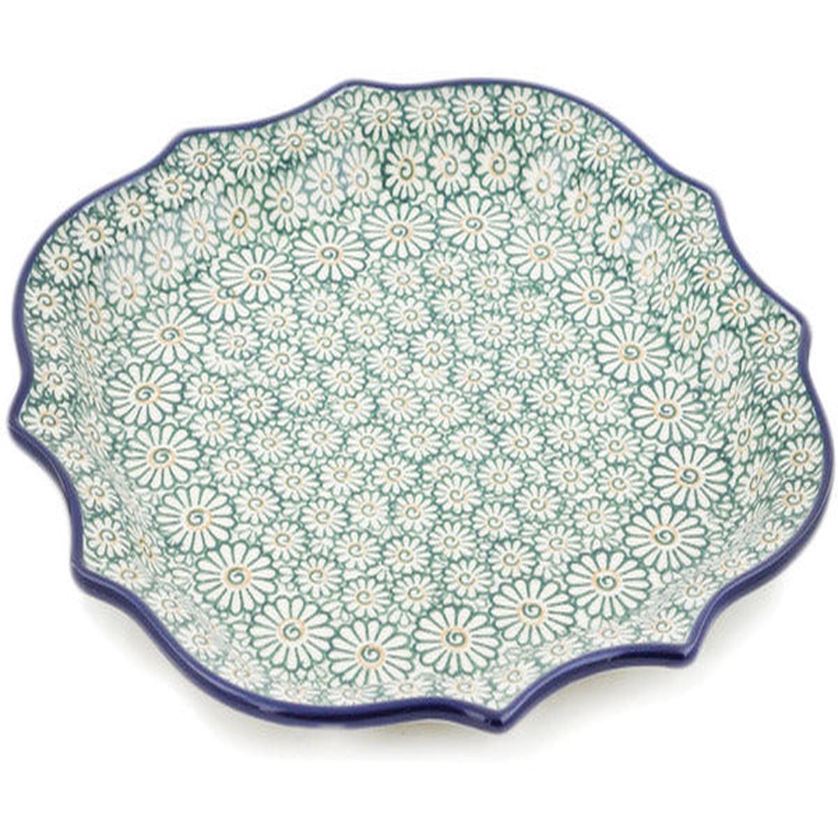 8 Point Plate 10" Daisies Galore Theme
