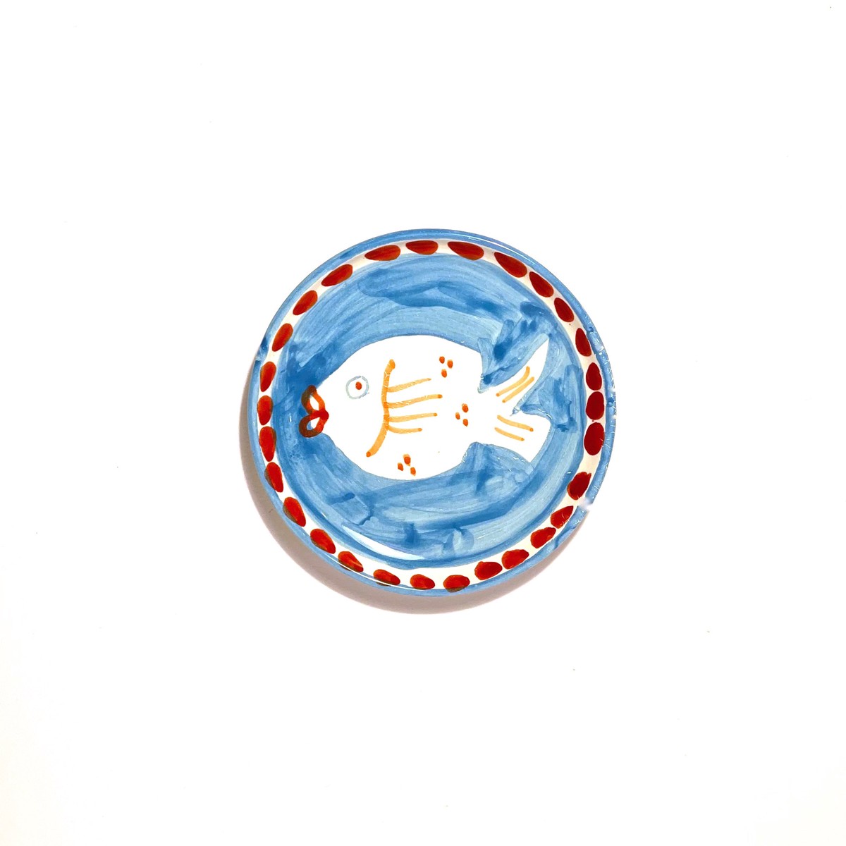 Amalfi Blue Poseidon Mini Oil - Dip Plate