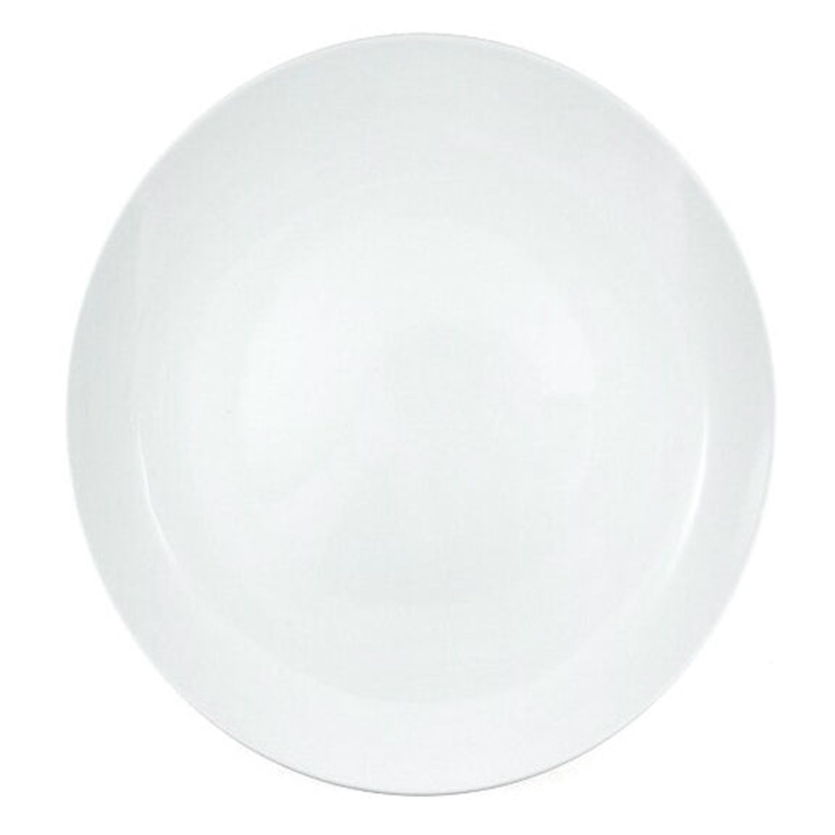 Big Kitchen 822/20 Coupe Dinnerware Porcelain Buffet Plate, 12"