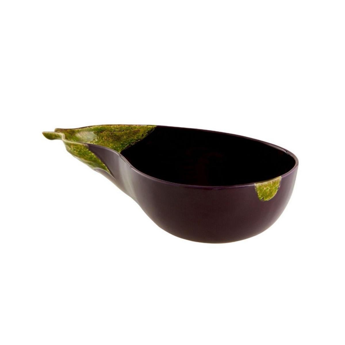 Bordallo Pinheiro Aubergine Dish 35cm