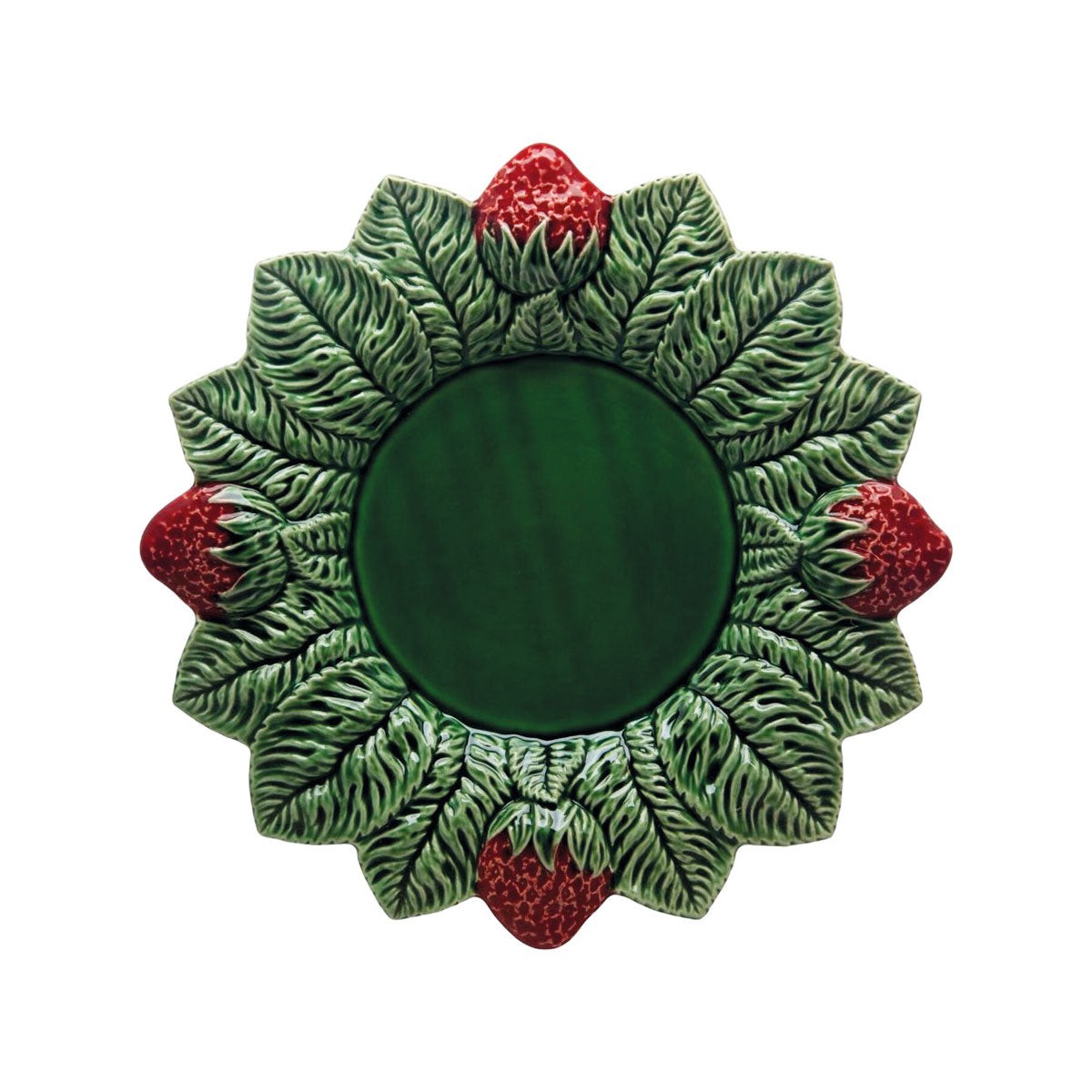 Bordallo Pinheiro Strawberry Serving Plate - 33cm