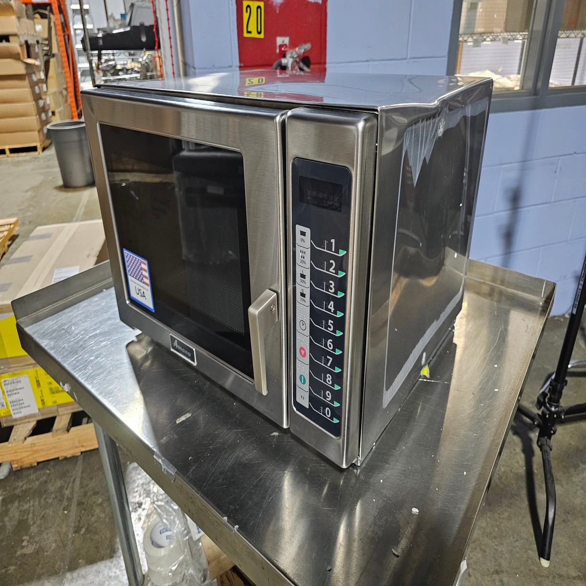 Amana RFS18TS Commercial Microwave Oven, 1800 W, 208/240V, SCRATCH & DENT FINAL SALE