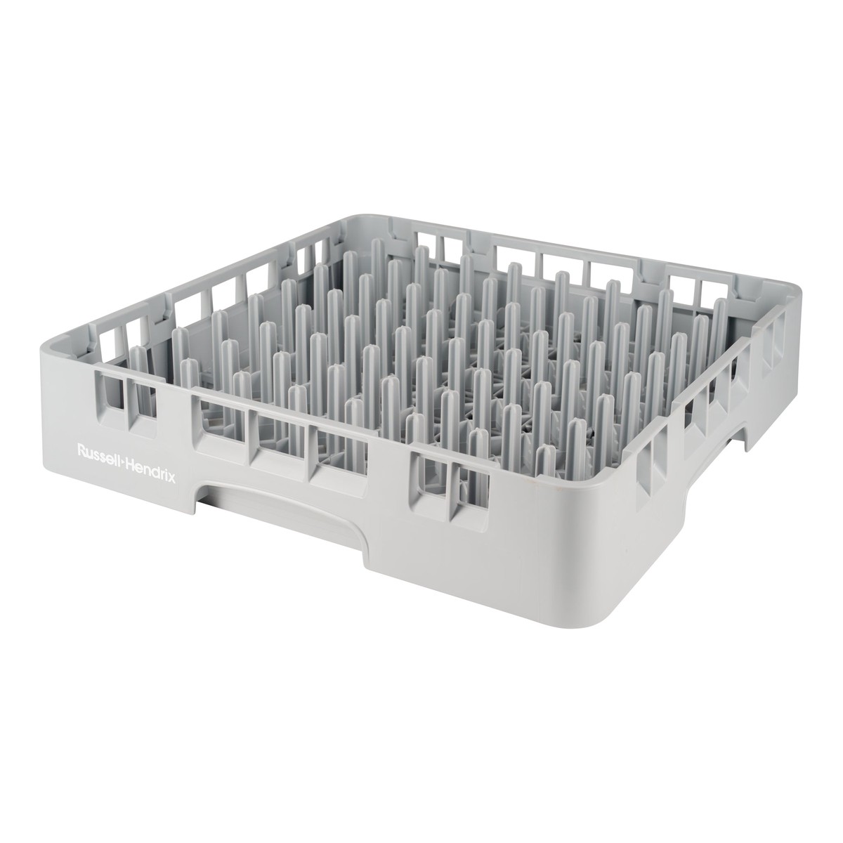 Cambro Camrack Peg Rack, 9 rows x 9 rows, RH Logo/Grey